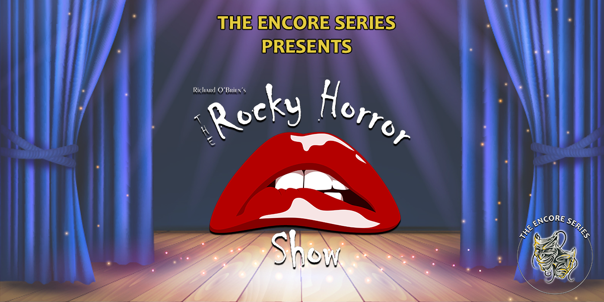 Event graphic for Richard O'Brien's The Rocky Horror Show.